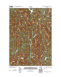 South Pond Mountain New York Historical topographic map, 1:24000 scale, 7.5 X 7.5 Minute, Year 2013