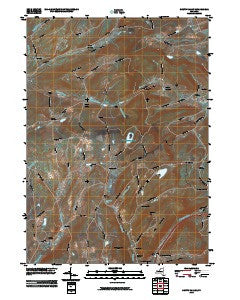 South Valley New York Historical topographic map, 1:24000 scale, 7.5 X 7.5 Minute, Year 2010