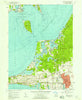 Southampton New York Historical topographic map, 1:24000 scale, 7.5 X 7.5 Minute, Year 1956