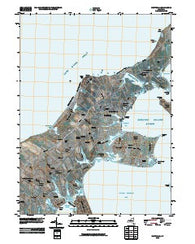Southold New York Historical topographic map, 1:24000 scale, 7.5 X 7.5 Minute, Year 2010