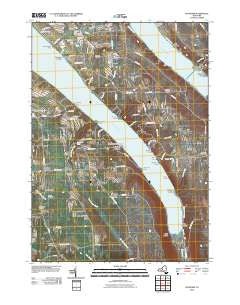 Spafford New York Historical topographic map, 1:24000 scale, 7.5 X 7.5 Minute, Year 2010