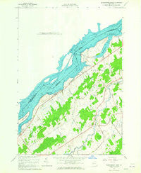 Sparrowhawk Point New York Historical topographic map, 1:24000 scale, 7.5 X 7.5 Minute, Year 1963