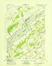 Sparrowhawk Point New York Historical topographic map, 1:31680 scale, 7.5 X 7.5 Minute, Year 1943