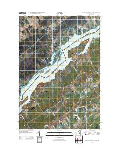 Sparrowhawk Point New York Historical topographic map, 1:24000 scale, 7.5 X 7.5 Minute, Year 2013