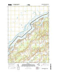 Sparrowhawk Point New York Current topographic map, 1:24000 scale, 7.5 X 7.5 Minute, Year 2016