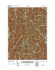 Speedsville New York Historical topographic map, 1:24000 scale, 7.5 X 7.5 Minute, Year 2013