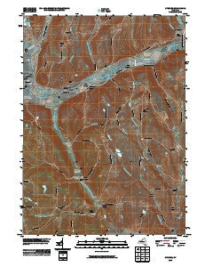 Spencer New York Historical topographic map, 1:24000 scale, 7.5 X 7.5 Minute, Year 2010