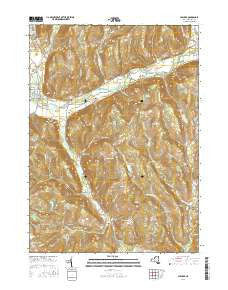Spencer New York Current topographic map, 1:24000 scale, 7.5 X 7.5 Minute, Year 2016