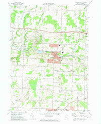 Spencerport New York Historical topographic map, 1:24000 scale, 7.5 X 7.5 Minute, Year 1971
