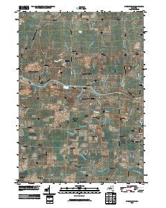 Spencerport New York Historical topographic map, 1:24000 scale, 7.5 X 7.5 Minute, Year 2010