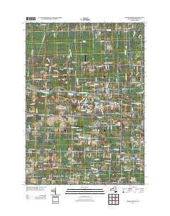 Spencerport New York Historical topographic map, 1:24000 scale, 7.5 X 7.5 Minute, Year 2013