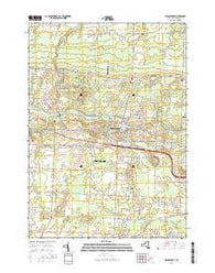 Spencerport New York Current topographic map, 1:24000 scale, 7.5 X 7.5 Minute, Year 2016