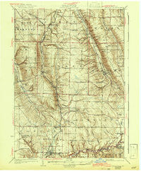 Springville New York Historical topographic map, 1:62500 scale, 15 X 15 Minute, Year 1925