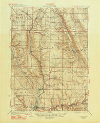 Springville New York Historical topographic map, 1:62500 scale, 15 X 15 Minute, Year 1925