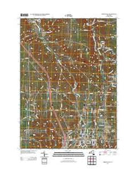Springville New York Historical topographic map, 1:24000 scale, 7.5 X 7.5 Minute, Year 2013