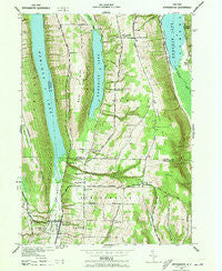 Springwater New York Historical topographic map, 1:24000 scale, 7.5 X 7.5 Minute, Year 1942