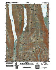 Springwater New York Historical topographic map, 1:24000 scale, 7.5 X 7.5 Minute, Year 2010