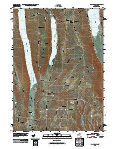 Springwater New York Historical topographic map, 1:24000 scale, 7.5 X 7.5 Minute, Year 2010