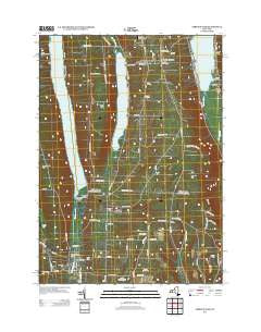 Springwater New York Historical topographic map, 1:24000 scale, 7.5 X 7.5 Minute, Year 2013