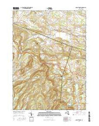 Sprout Brook New York Current topographic map, 1:24000 scale, 7.5 X 7.5 Minute, Year 2016