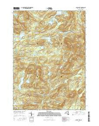 Spruce Lake New York Current topographic map, 1:24000 scale, 7.5 X 7.5 Minute, Year 2016