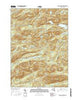 Spruce Lake Mountain New York Current topographic map, 1:24000 scale, 7.5 X 7.5 Minute, Year 2016