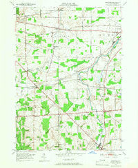 Stafford New York Historical topographic map, 1:24000 scale, 7.5 X 7.5 Minute, Year 1950