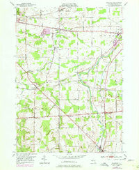 Stafford New York Historical topographic map, 1:24000 scale, 7.5 X 7.5 Minute, Year 1950