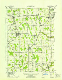 Stanley New York Historical topographic map, 1:31680 scale, 7.5 X 7.5 Minute, Year 1942