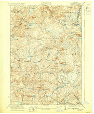 Stark New York Historical topographic map, 1:62500 scale, 15 X 15 Minute, Year 1923