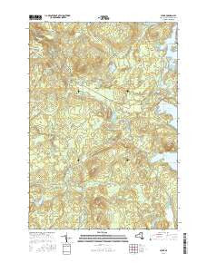 Stark New York Current topographic map, 1:24000 scale, 7.5 X 7.5 Minute, Year 2016