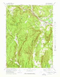 State Line Massachusetts Historical topographic map, 1:25000 scale, 7.5 X 7.5 Minute, Year 1973
