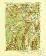 State Line Massachusetts Historical topographic map, 1:31680 scale, 7.5 X 7.5 Minute, Year 1946