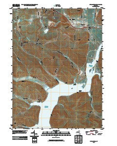 Steamburg New York Historical topographic map, 1:24000 scale, 7.5 X 7.5 Minute, Year 2010