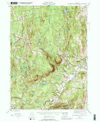 Stephentown Center New York Historical topographic map, 1:24000 scale, 7.5 X 7.5 Minute, Year 1945