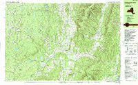 Stephentown Center Massachusetts Historical topographic map, 1:25000 scale, 7.5 X 15 Minute, Year 1988