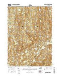 Stephentown Center New York Current topographic map, 1:24000 scale, 7.5 X 7.5 Minute, Year 2016