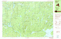 Stillwater New York Historical topographic map, 1:25000 scale, 7.5 X 15 Minute, Year 1989