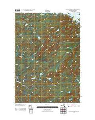 Stillwater Mountain New York Historical topographic map, 1:24000 scale, 7.5 X 7.5 Minute, Year 2013