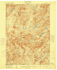 Stony Creek New York Historical topographic map, 1:62500 scale, 15 X 15 Minute, Year 1910