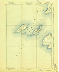 Stony Island New York Historical topographic map, 1:62500 scale, 15 X 15 Minute, Year 1895