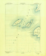 Stony Island New York Historical topographic map, 1:62500 scale, 15 X 15 Minute, Year 1895