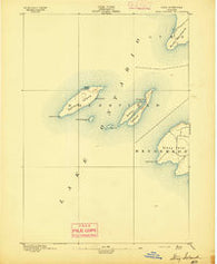 Stony Island New York Historical topographic map, 1:62500 scale, 15 X 15 Minute, Year 1895