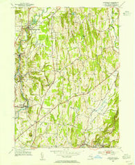 Stottville New York Historical topographic map, 1:24000 scale, 7.5 X 7.5 Minute, Year 1953