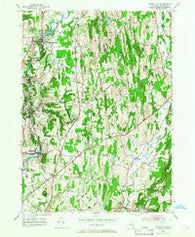 Stottville New York Historical topographic map, 1:24000 scale, 7.5 X 7.5 Minute, Year 1953