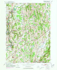 Stottville New York Historical topographic map, 1:24000 scale, 7.5 X 7.5 Minute, Year 1953