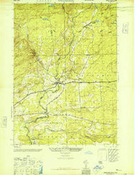 Stratford New York Historical topographic map, 1:24000 scale, 7.5 X 7.5 Minute, Year 1945