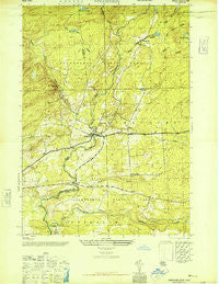 Stratford New York Historical topographic map, 1:24000 scale, 7.5 X 7.5 Minute, Year 1945