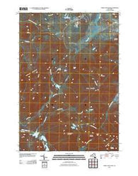Street Mountain New York Historical topographic map, 1:24000 scale, 7.5 X 7.5 Minute, Year 2010