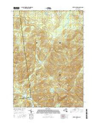 Street Mountain New York Current topographic map, 1:24000 scale, 7.5 X 7.5 Minute, Year 2016